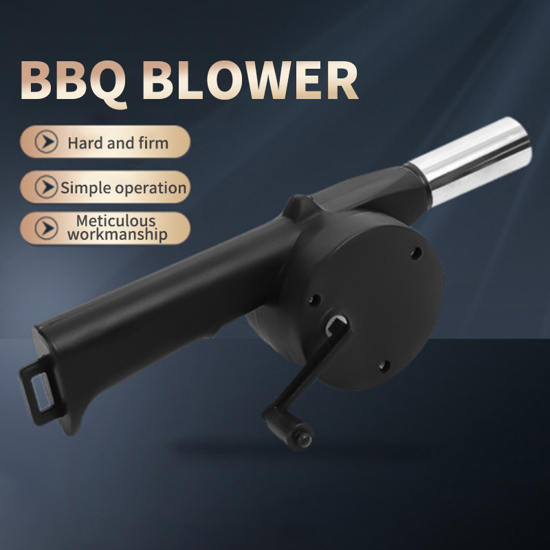 Outdoor Camping Activities - BBQ Fan Air Blower Fast Fire