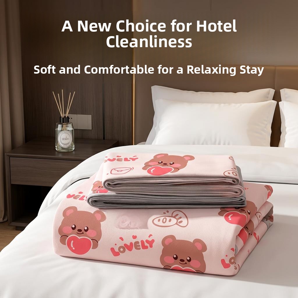 Outdoor Camping Activities - Disposable Hotel Bed Linen Set Four-Piece