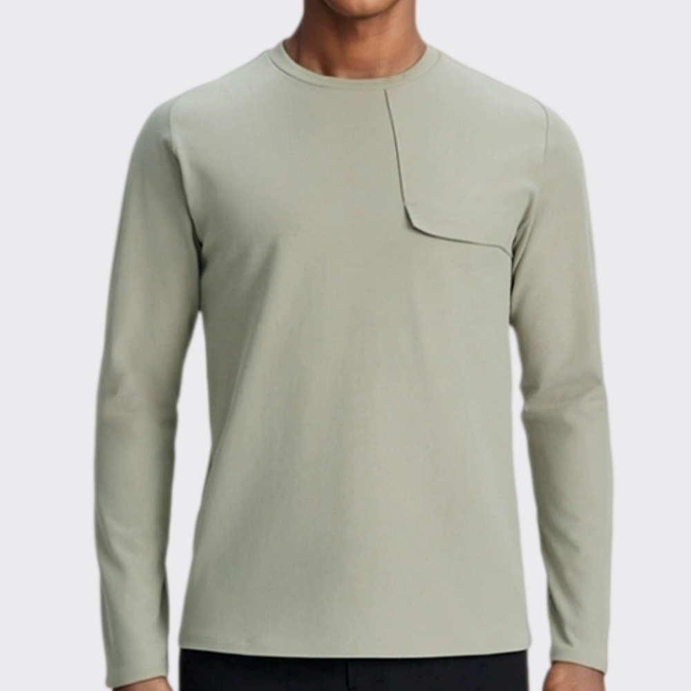 2026 New Mens Long Sleeve T-Sh - Outdoor Camping Logo ulasan dan harga