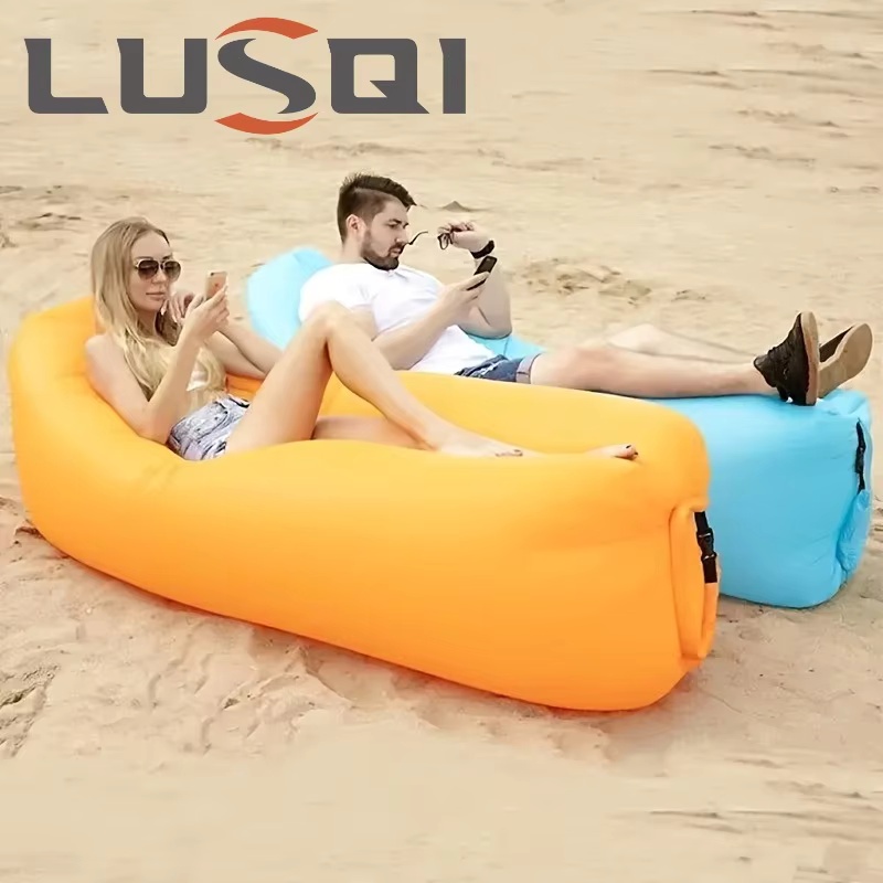 LUSQI Inflatable Lounger Air S - Outdoor Camping Couch ulasan dan harga