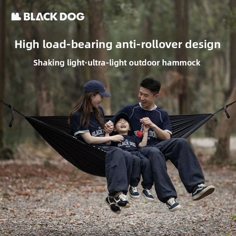 Black Dog Solid Color Parachut - Camping Hammock ulasan dan harga