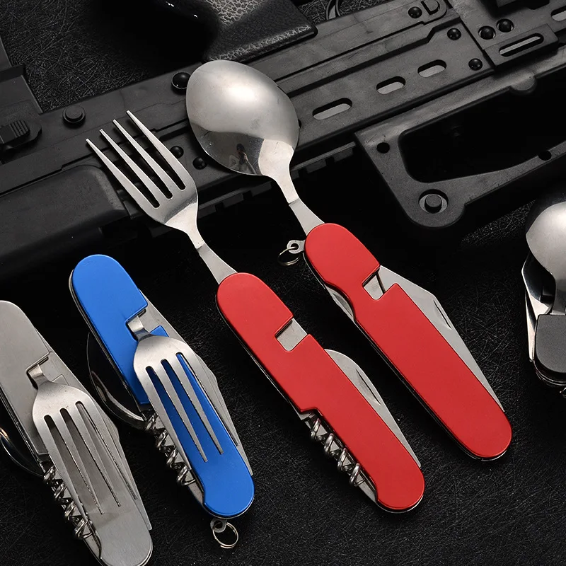4 in 1 Folding Tableware Detac - Outdoor Camping Activities ulasan dan harga