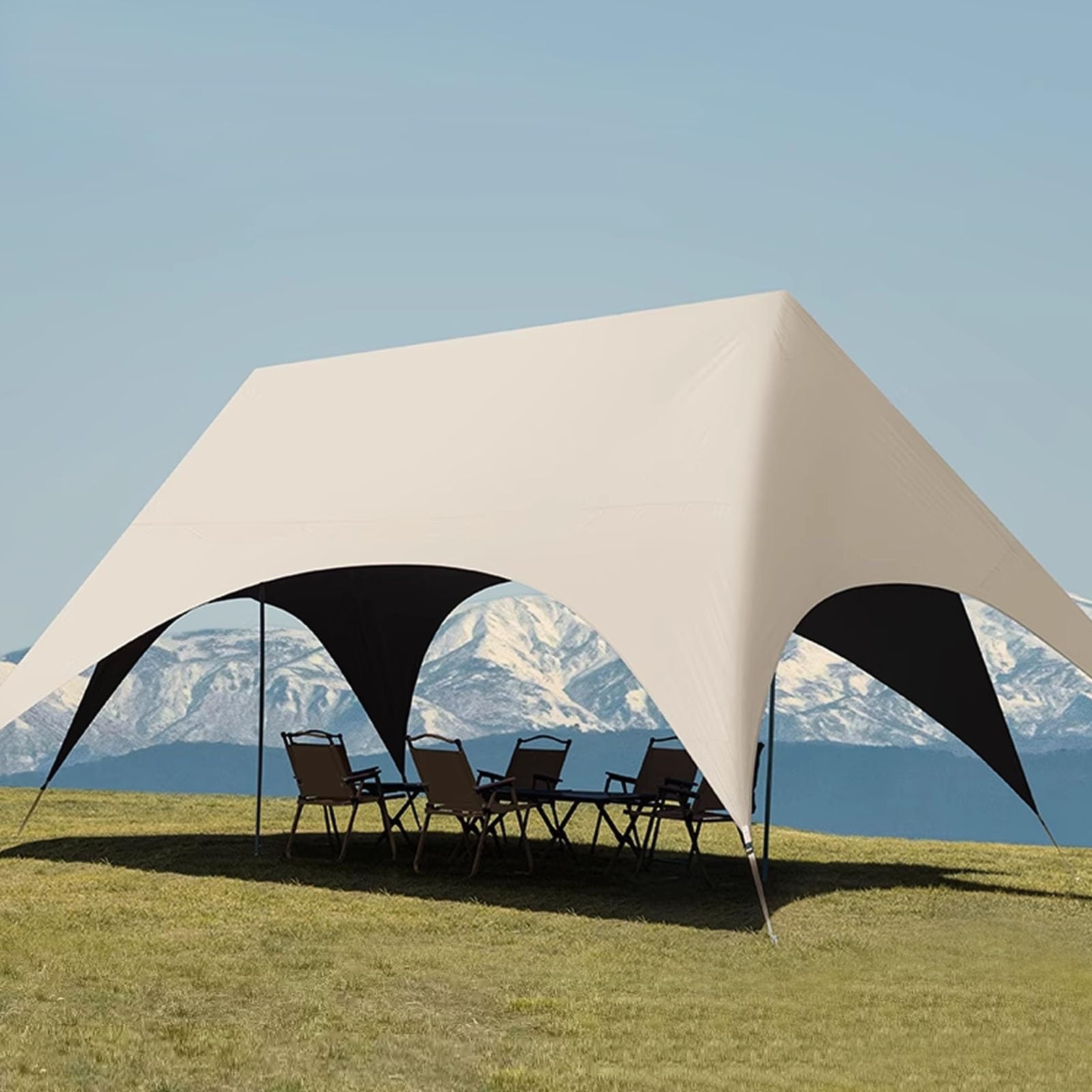 360 Sun Protection Canopy Tent - Outdoor Camping Ute ulasan dan harga