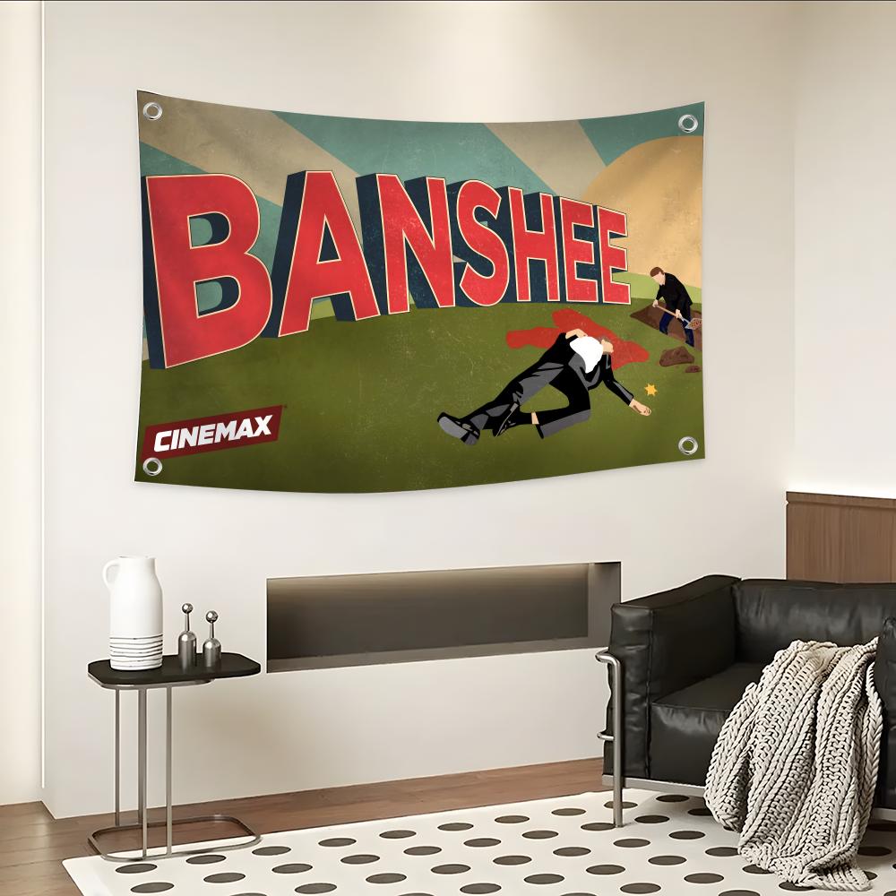 Drama TV Series Banshee Flags  - Outdoor Camping Tv ulasan dan harga