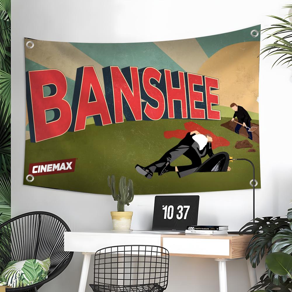 Drama TV Series Banshee Flags  - Outdoor Camping Tv ulasan dan harga