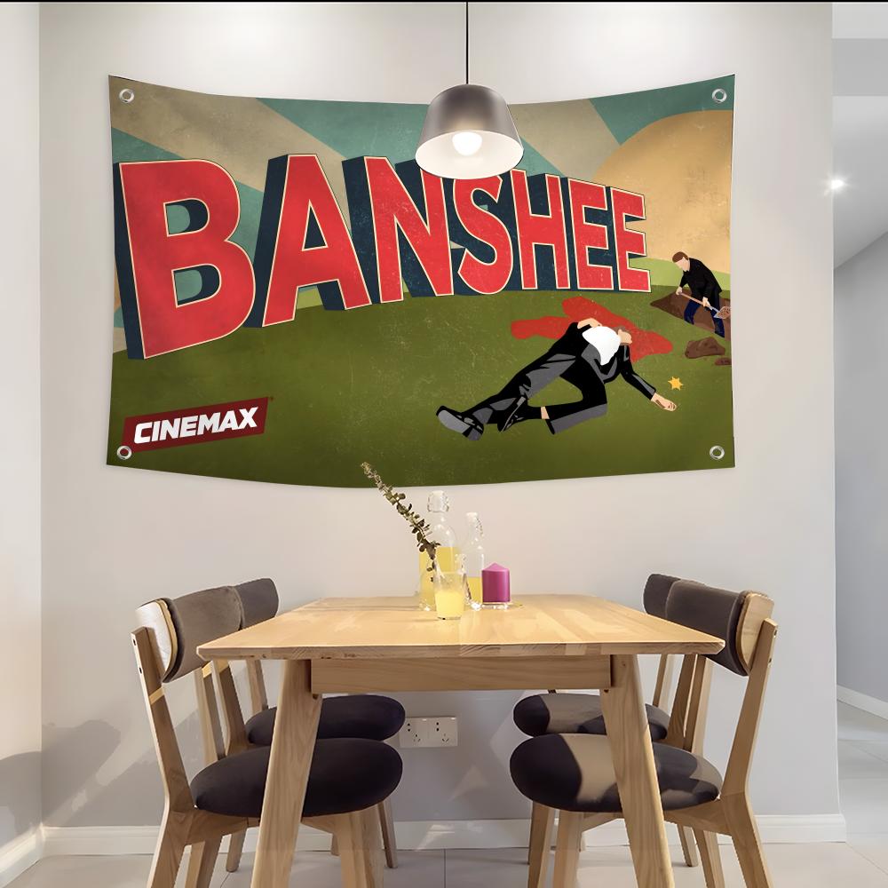 Drama TV Series Banshee Flags  - Outdoor Camping Tv ulasan dan harga