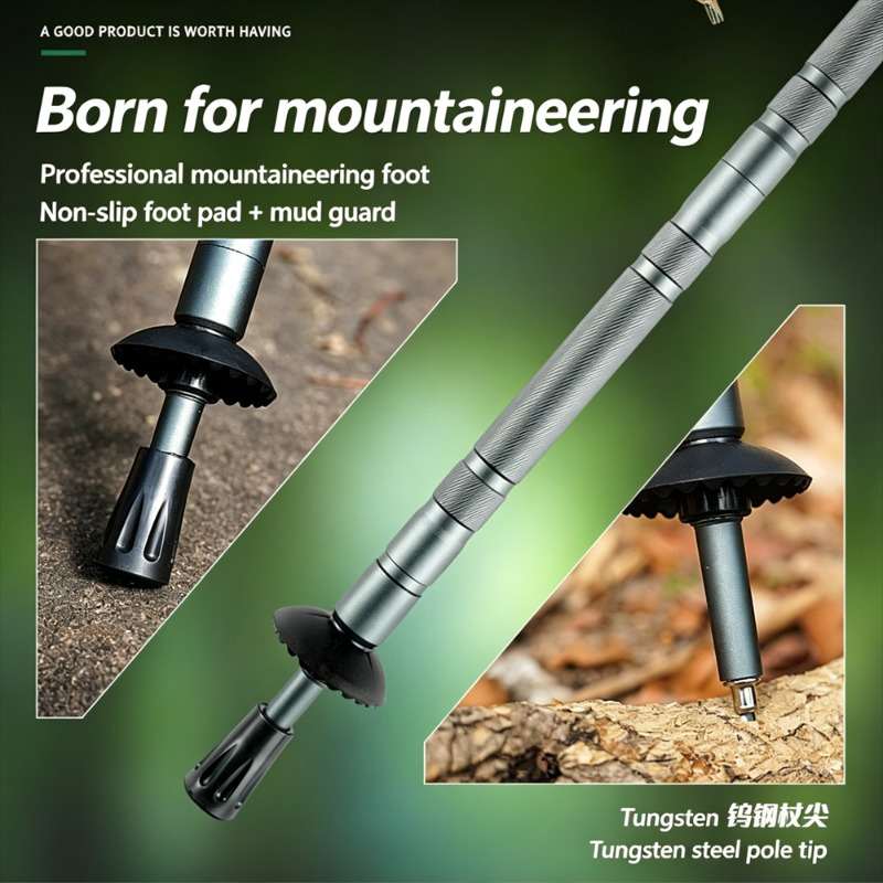 Trekking Poles Foldable Hiking - Trekking Poles ulasan dan harga