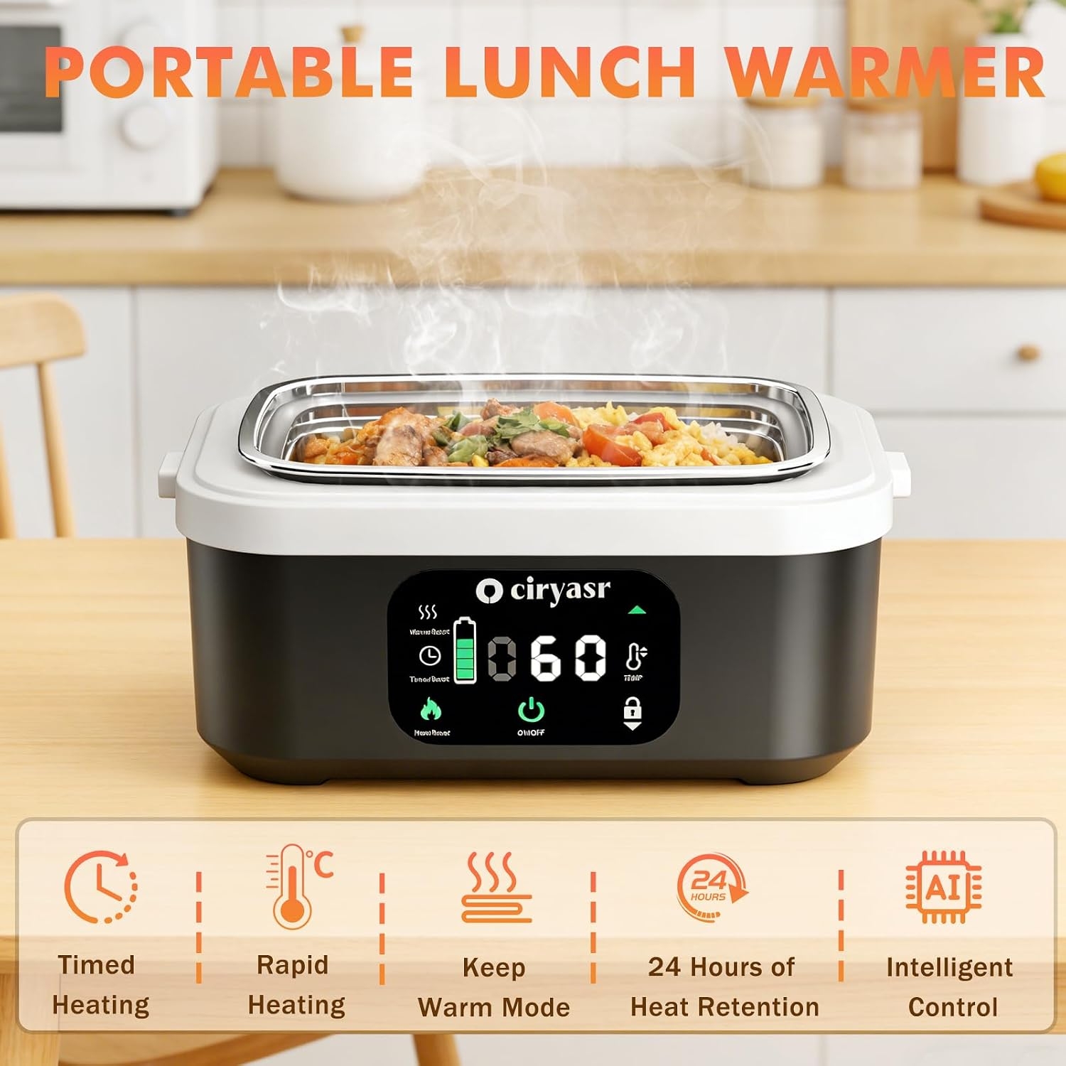 Powerful Electric Lunch Box, 1 - Outdoor Camping Activities ulasan dan harga
