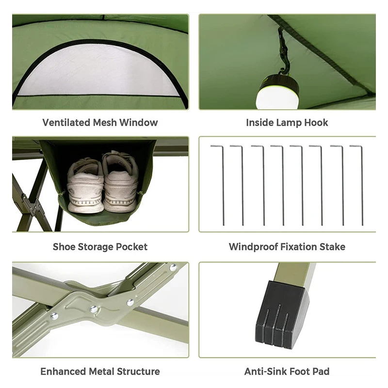 2026 Waterproof Outdoor Tents  - Outdoor Camping Beds For Sale ulasan dan harga