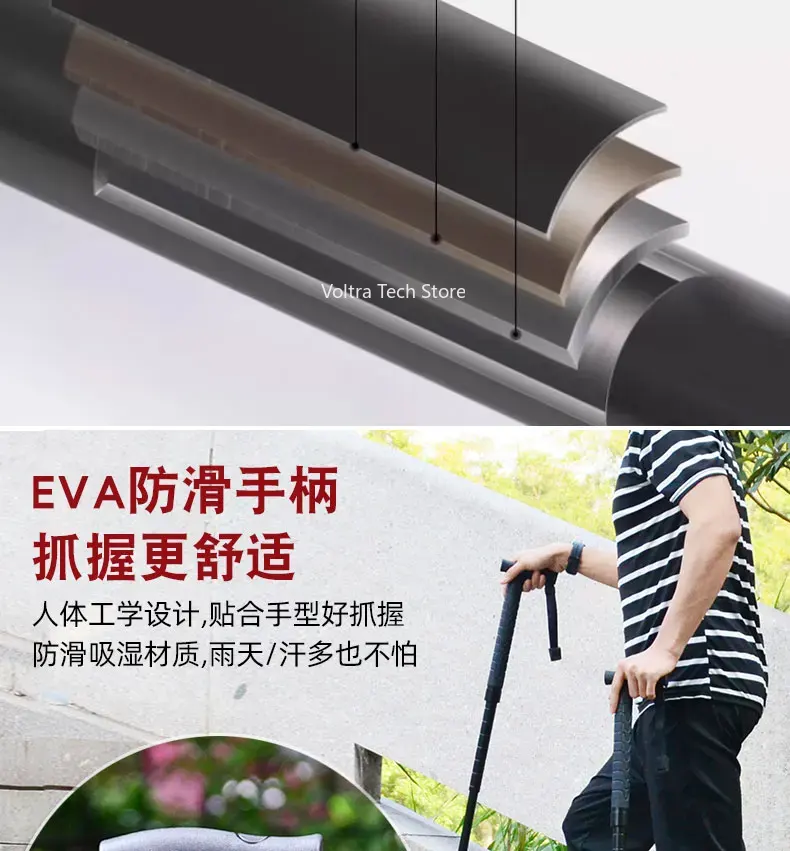 Integrated Retractable Trekkin - Trekking Poles ulasan dan harga