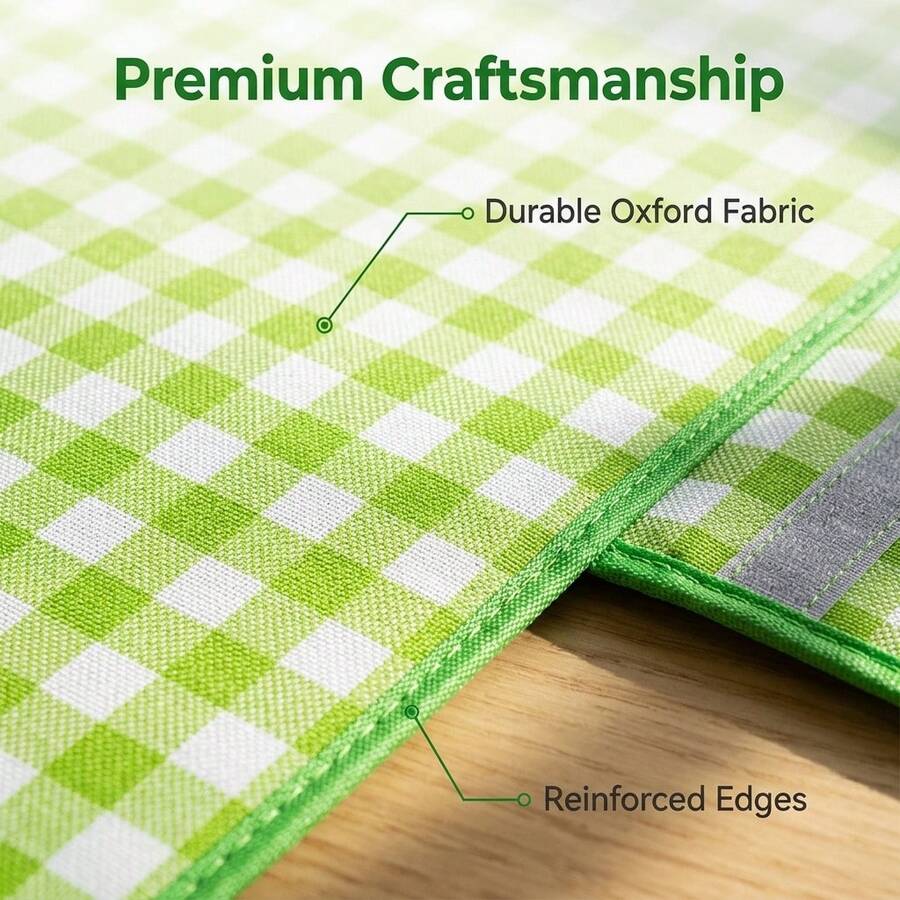 Waterproof Foldable Checkered  - Outdoor Camping Mats Large ulasan dan harga