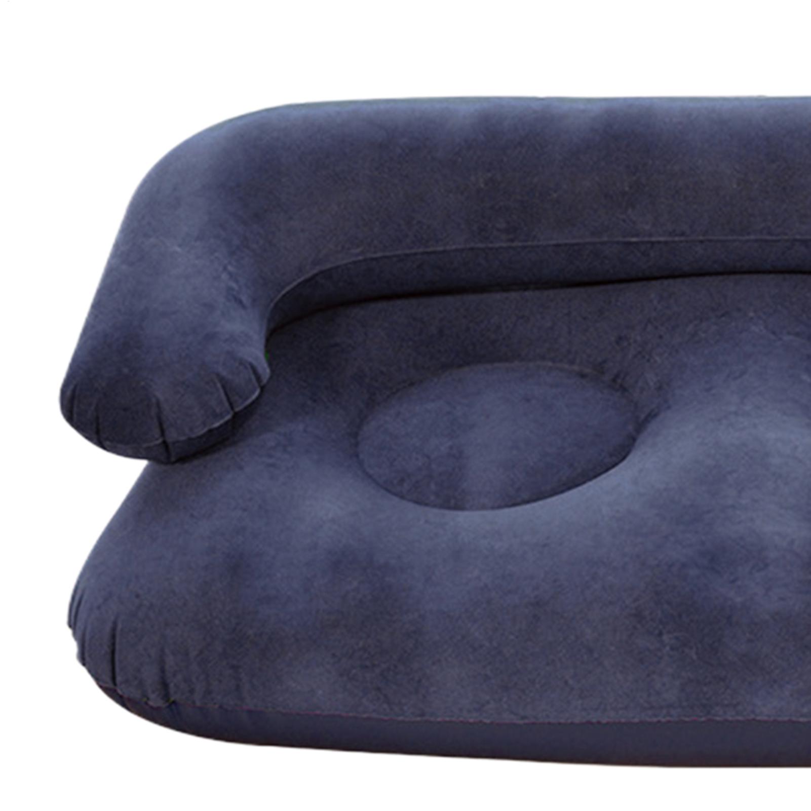 135X66X45cm Flocked Inflatable - Outdoor Camping Couch ulasan dan harga