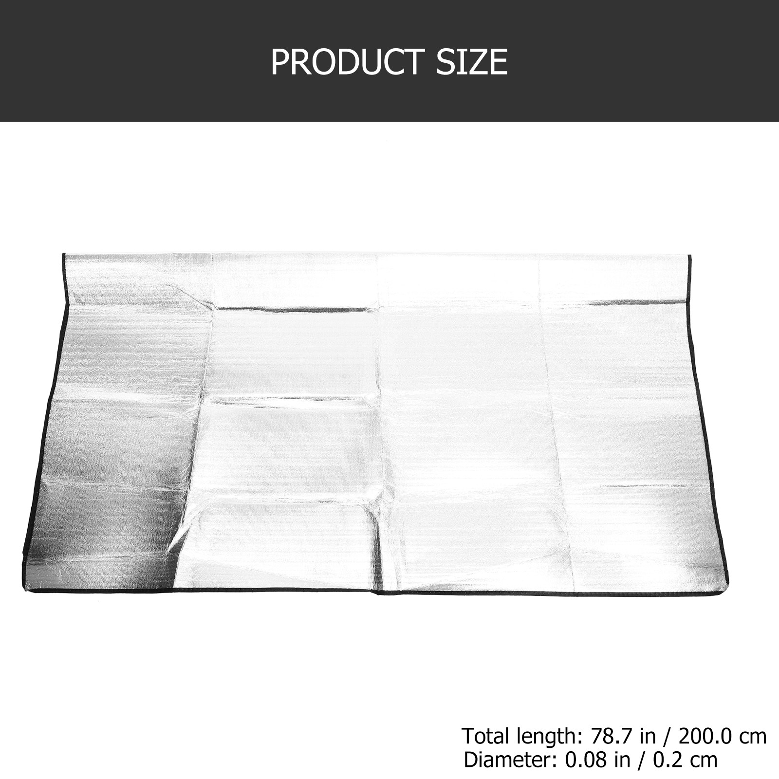Double-Sided Aluminum Film Wat - Outdoor Camping Mats Large ulasan dan harga