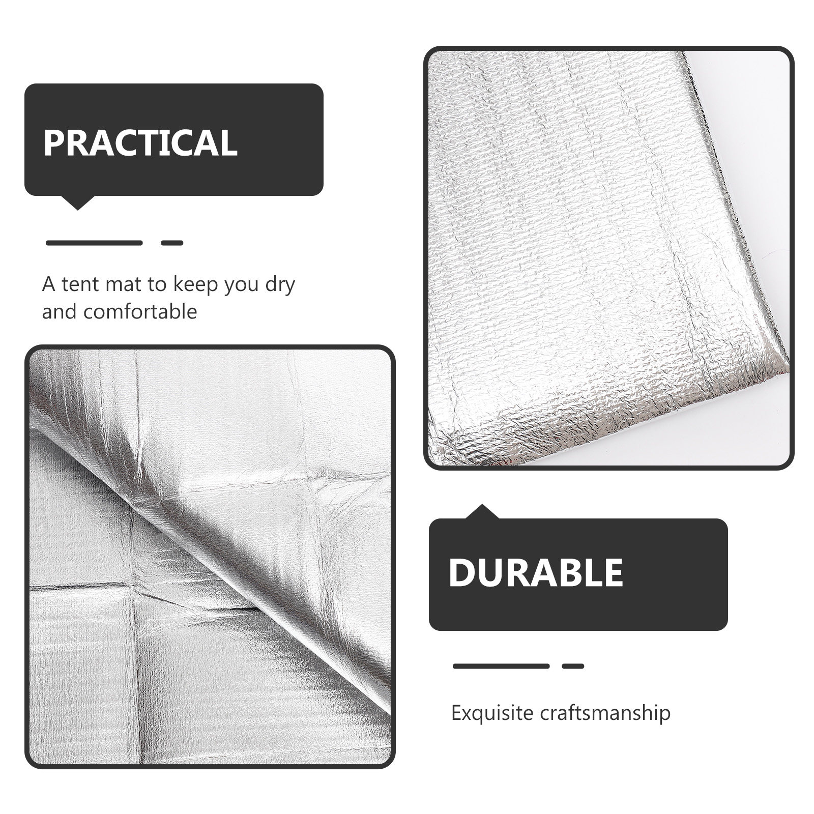 Double-Sided Aluminum Film Wat - Outdoor Camping Mats Large ulasan dan harga
