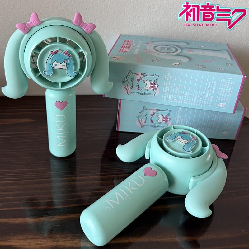 Hatsune Miku Mini Handheld Fan - Outdoor Camping Tv ulasan dan harga