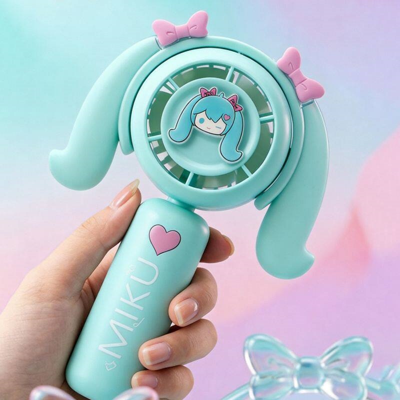 Hatsune Miku Mini Handheld Fan - Outdoor Camping Tv ulasan dan harga