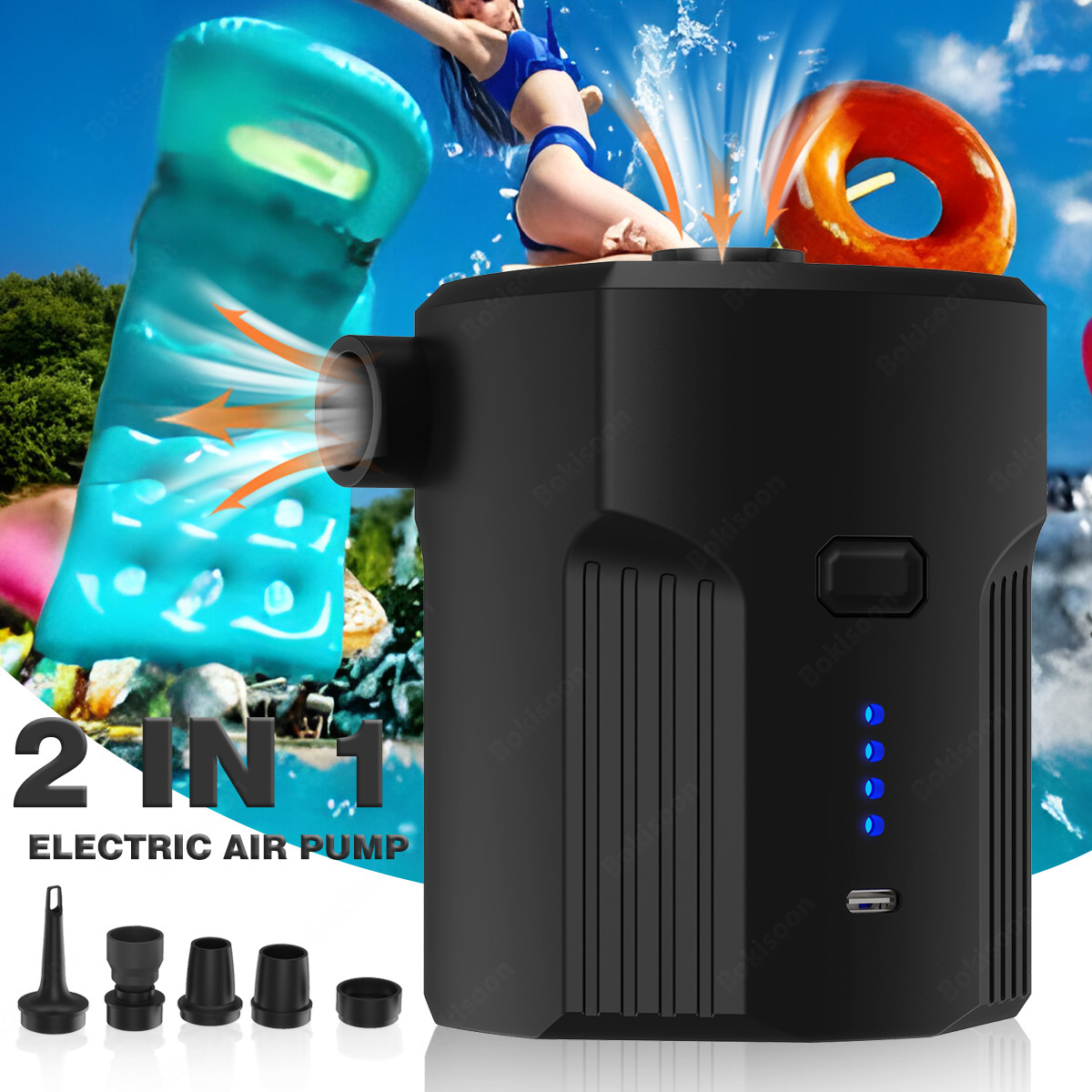 Portable Electric Air Pump for - Outdoor Camping Couch ulasan dan harga