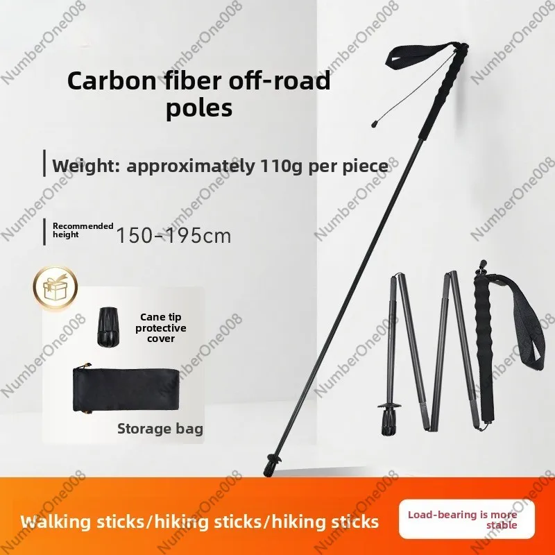Ultra-Light Carbon Fiber Foldi - Trekking Poles ulasan dan harga
