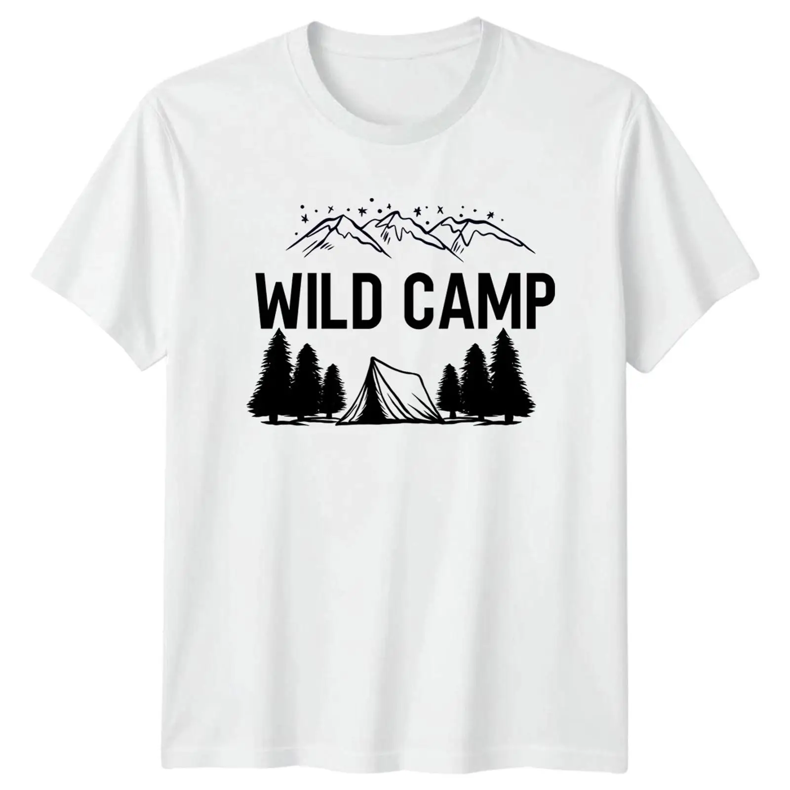 Wild Camp T Shirt Wandern Berg - Outdoor Und Camping ulasan dan harga
