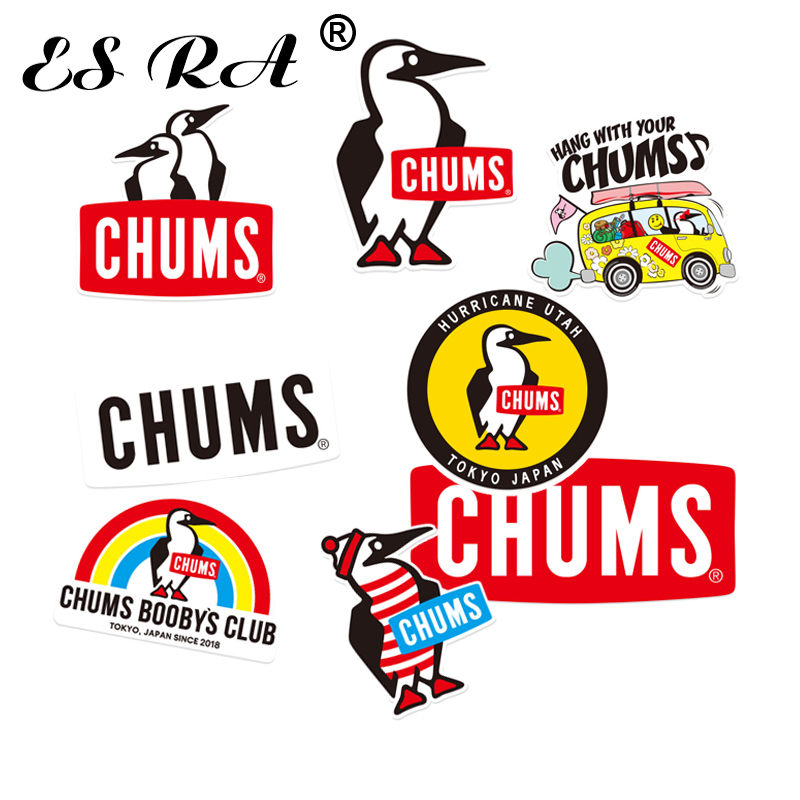 10pcs Wholesal Vinyl Stickers  - Outdoor Camping Logo ulasan dan harga