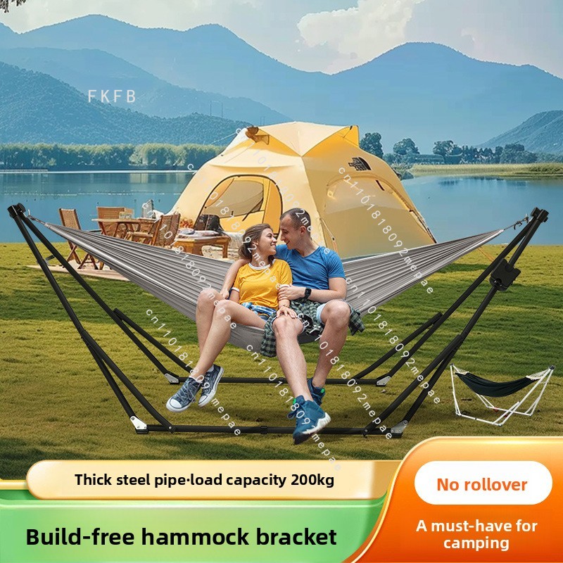 Easy Setup Anti Tip Folding Ha - Camping Hammock ulasan dan harga